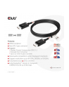 Club 3D Club3D Kabel DisplayPort 2.1 na DisplayPort 2.1 4K120Hz/8K60Hz HDR (M/M), 1.2m, černá - nr 24