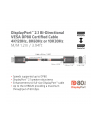 Club 3D Club3D Kabel DisplayPort 2.1 na DisplayPort 2.1 4K120Hz/8K60Hz HDR (M/M), 1.2m, černá - nr 9