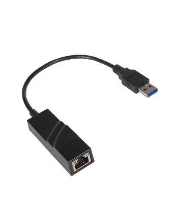 PREMIUMCORD  ADAPTER USB 3.0 NA LAN RJ45 ETHERNET 10/100/1000 MBIT, USB 3.0 TYP A NA ETHERNET, 1 GBPS, KOLOR CZARNY  ()