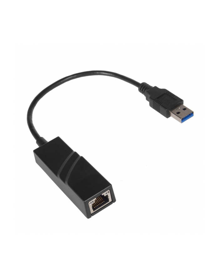 PREMIUMCORD  ADAPTER USB 3.0 NA LAN RJ45 ETHERNET 10/100/1000 MBIT, USB 3.0 TYP A NA ETHERNET, 1 GBPS, KOLOR CZARNY  () główny