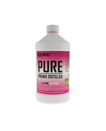 XSPC Pure Coolant, 1 Litr- różówy, UV płyn chłodzący