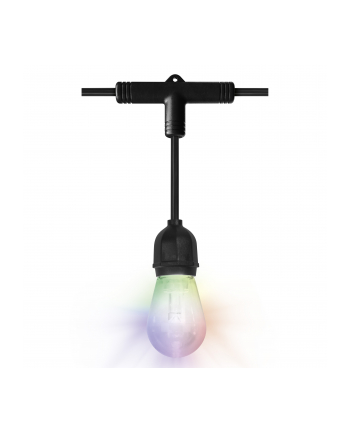 Ledvance Smart+ Stringlight Multicolor Łańcuch Lamp Zewnętrzny Czarny 4058075763906