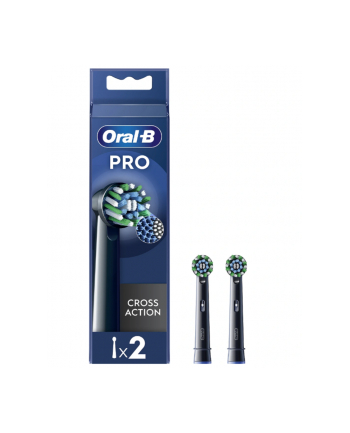 Oral-B Pro Cross Action Końcówki Wymienne Do Szczoteczki Zębów Black 4szt.