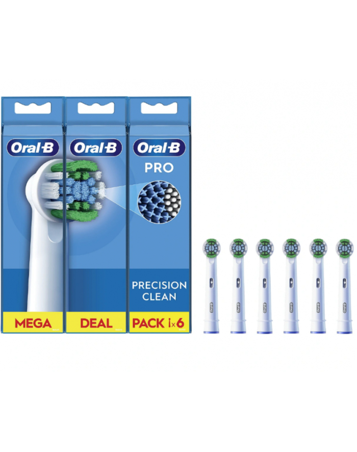 Oral-B Pro Precision Clean Końcówki Wymienne Do Szczoteczki Zębów 6szt. główny
