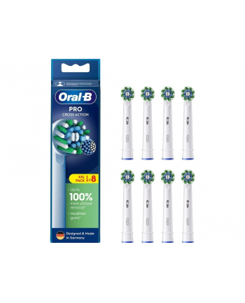 Oral-B Pro Cross Action Końcówki Wymienne Do Szczoteczki Zębów 8szt.