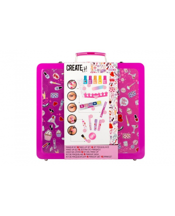 create it! - canenco CREATE IT! make-up zest.w walizce metal 84512