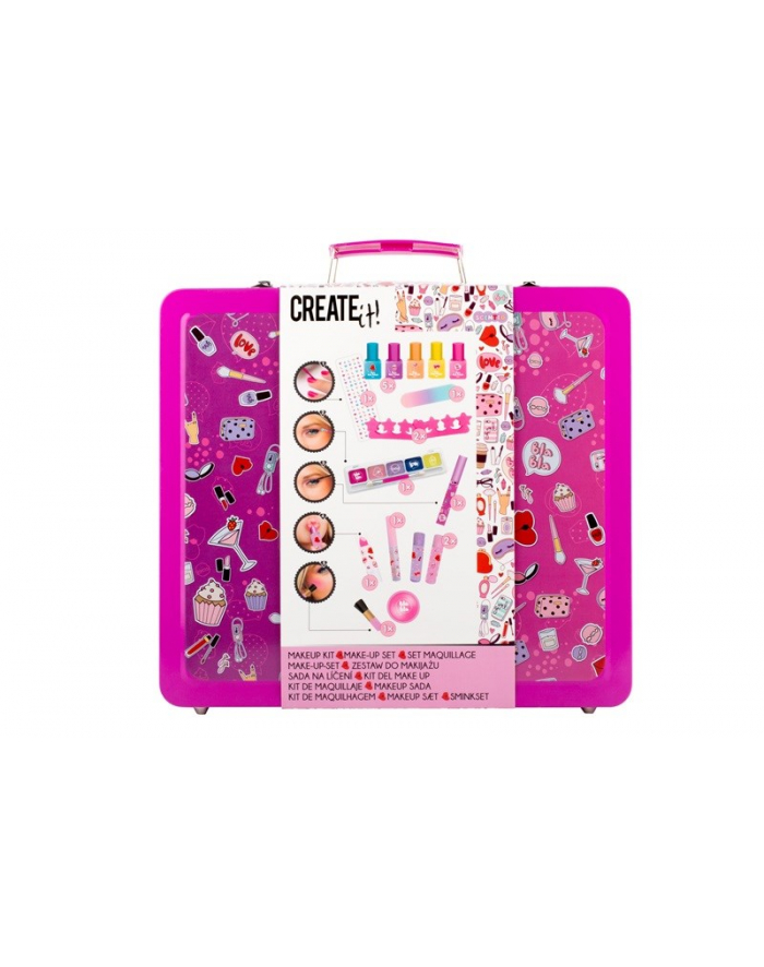 create it! - canenco CREATE IT! make-up zest.w walizce metal 84512 główny