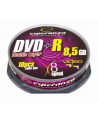 DVD+R 8,5GB Double Layer x8 - Cake Box 10 - nr 1