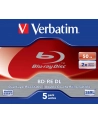 Płytki VERBATIM BD-RE DL 2x  (RW) 5Pack Jewel 50GB   43760 - nr 42