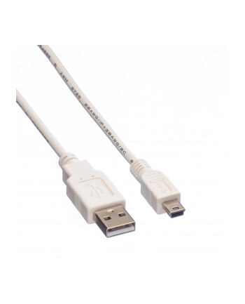 VALUE Kabel USB 2.0 Typ A - 5-Pin Mini 1.8m