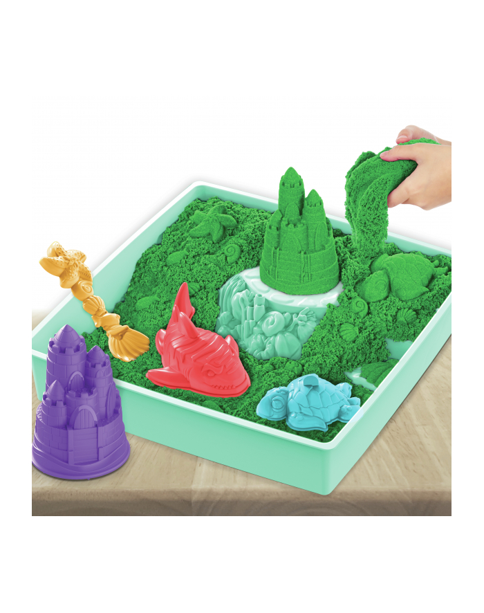 spin master SPIN Kinetic Sand zest.piaskownica zielony 6067479 główny