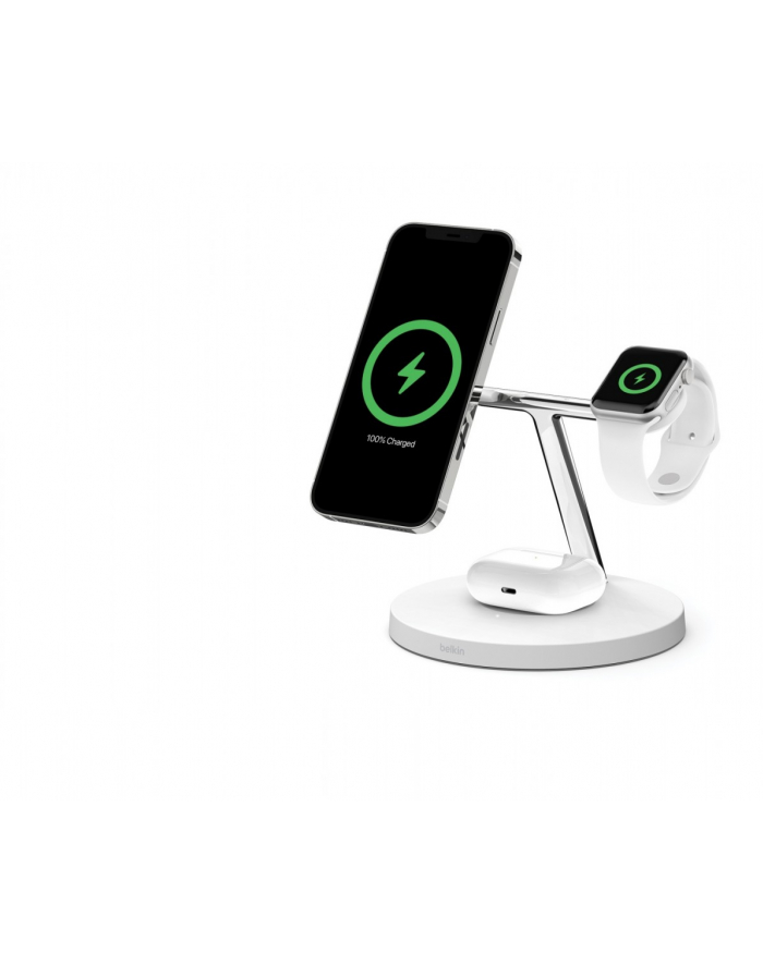 belkin Ładowarka bezprzewodowa Boost Charge Pro 3w1 Qi2 15W biała główny