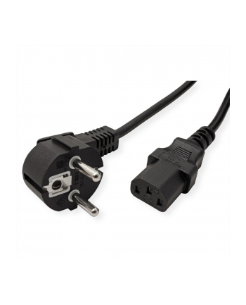 VALUE Kabel zasilający prosty Compaq 1.8m czarny