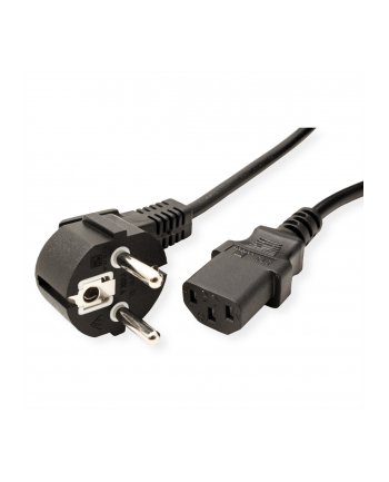 VALUE Kabel zasilający prosty Compaq 1.8m czarny