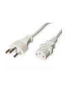 VALUE Kabel zasilający IEC CH 1.8m biały - nr 2