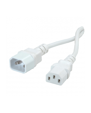 VALUE Kabel zasilający IEC 1.8m biały nr 1