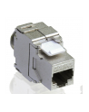 VALUE Moduł Keystone Kat.6a RJ45 ekranowany beznarzę - nr 1