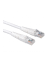 VALUE Kabel krosowy PatchCord UTP Kat.6 0.5m biały - nr 1