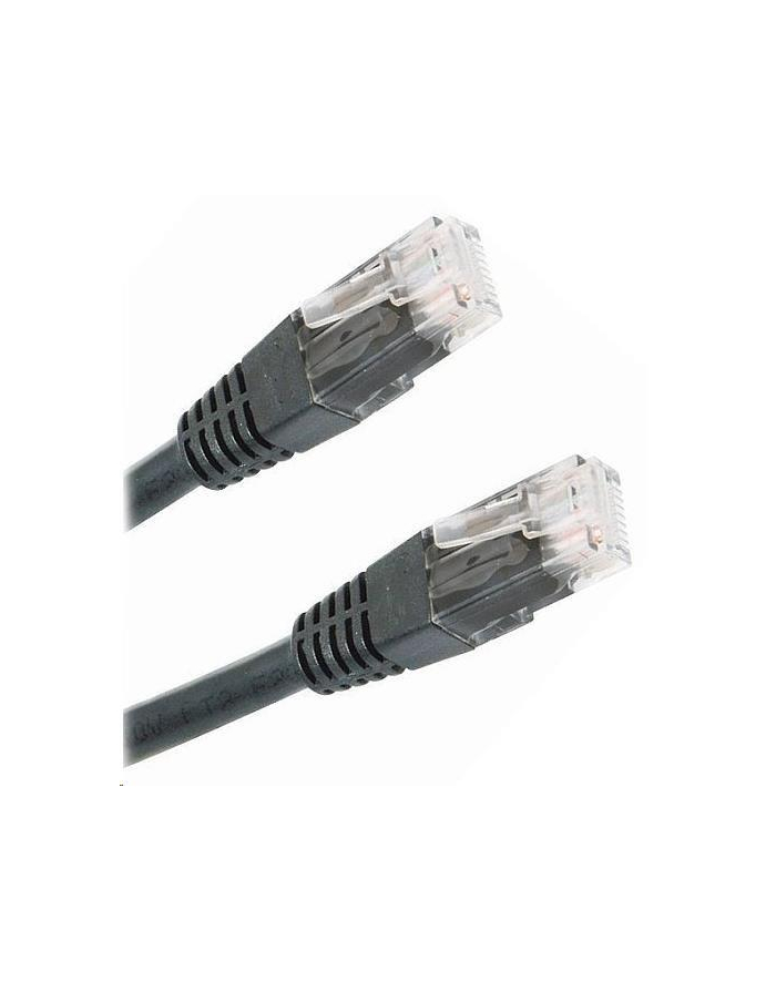 VALUE Kabel krosowy PatchCord UTP Kat.6 3m czarny główny