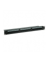 VALUE Panel krosowy Patch Panel 19'' Kat.6 24xRJ-45 UTP czarn - nr 1