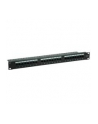 VALUE Panel krosowy Patch Panel 19'' Kat.6 24xRJ-45 UTP czarn - nr 7