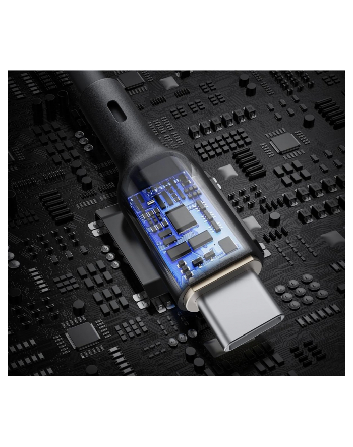 aukey CB-SCC241 silikonowy kabel USB-C - USB-C | 1m | 5A | 240 W PD główny