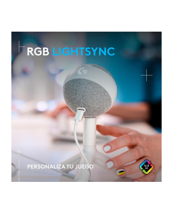 Logitech Yeti Orb Biały (988000558)