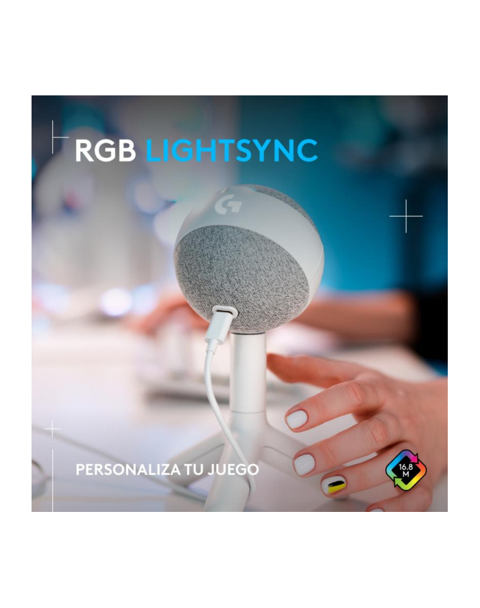 Logitech Yeti Orb Biały (988000558) główny