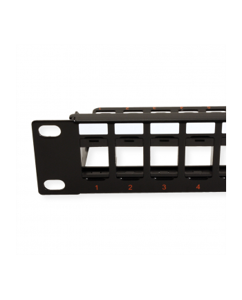 Rotronic Panel krosowniczy Roline Cat.6 zw. 24 p. UTP czar. (26.11.0357-5) nr 2