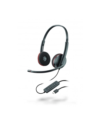 poly Słuchawki Blackwire 3220 USB-A/C 8X2J9A6 Czarne