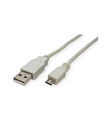 VALUE Kabel USB 2.0 Typ A M - Micro B M 3m