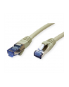 VALUE Kabel krosowy PatchCord S/FTP Kat.6a 1m szary - nr 5