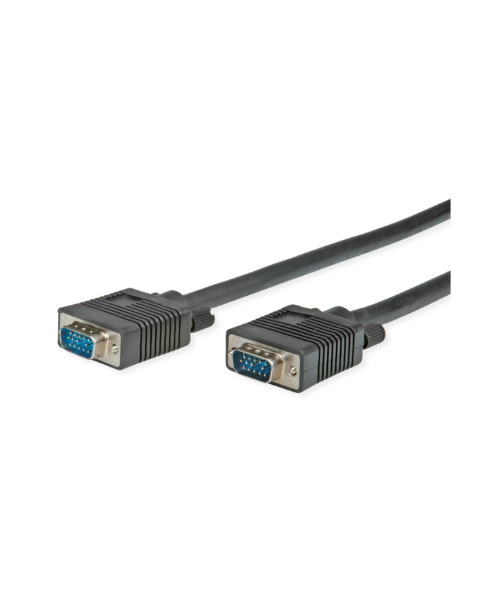 VALUE Kabel SVGA HD15 M - HD15 M 15m Kolor: CZARNY główny