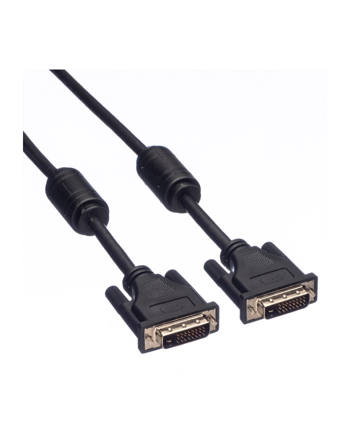 Roline Kabel DVI M - DVI M (24+1) dual link 1m główny