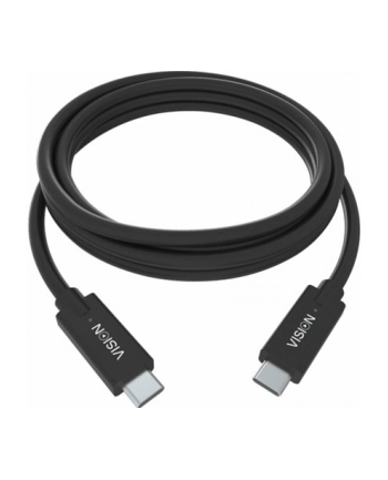 VISION Kabel 1m Black USB-C Cable
