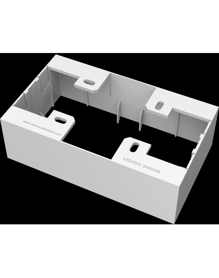 VISION Moduł Techconnect 2-Gang Backbox główny