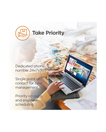 Lenovo Polisa serwisowa 3Y Premier Support Upgrade from 1Y Onsit