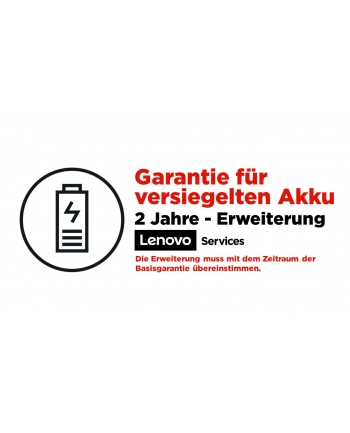 Lenovo Polisa serwisowa 2Y Sealed Battery Add On