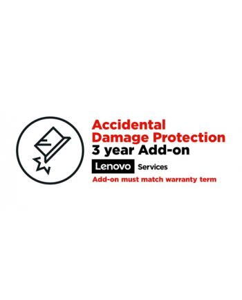 Lenovo Polisa serwisowa 3Y Accidental Damage Pczerwonyection Add On