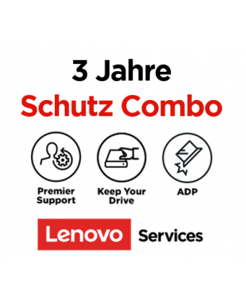 Lenovo Usluga serwisowa 3Y Lenovo Pczerwonyect Premier Support+ADP