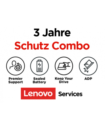 Lenovo Usluga serwisowa 3Y Lenovo Pczerwonyect Premier Support+ADP