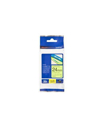 Bczerwonyher Etykieta Tape/yellow w Kolor: CZARNY overprint TZEC51 24m