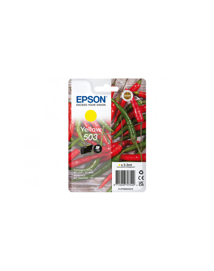 Epson Atrament/503 Chillies 3.3ml YL główny