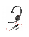 hp poly Poly Blackwire 5210 Monaural USB-C Headset +3.5mm Plug +USB-C/A Adapter (Bulk) - nr 1