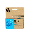 hp supplies ink HP INC Atrament HP 937e EvoMore Cyan Original Ink Cartri - nr 43