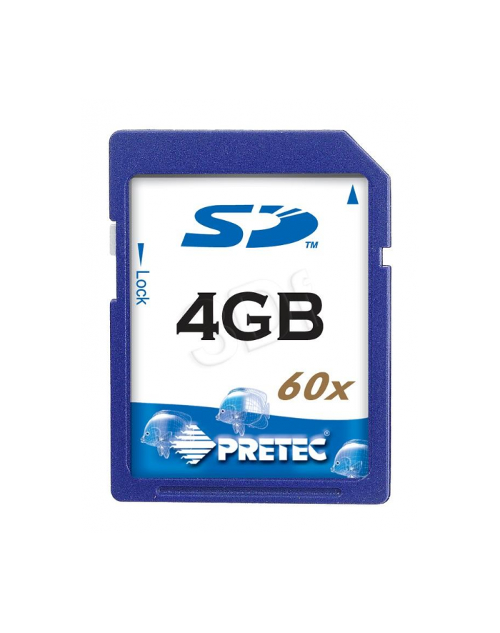 Pamięć Secure Digital PRETEC 4GB PCSD4G główny
