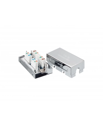 Adapter zlaczka sieciowa krzyzowa KAT5E Ekran
