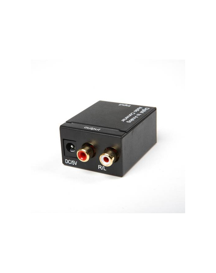 Konwerter Audio Digital lub Toslink to R/L Audio główny