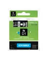 ETYKIETA D1 12mmx7m BIALY/CZARNY S0720610 - nr 68