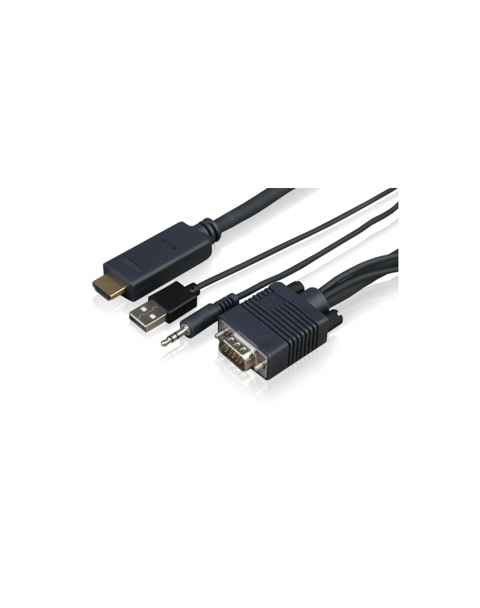 Sony 1m VGA to HDMI cable converter with USB power główny